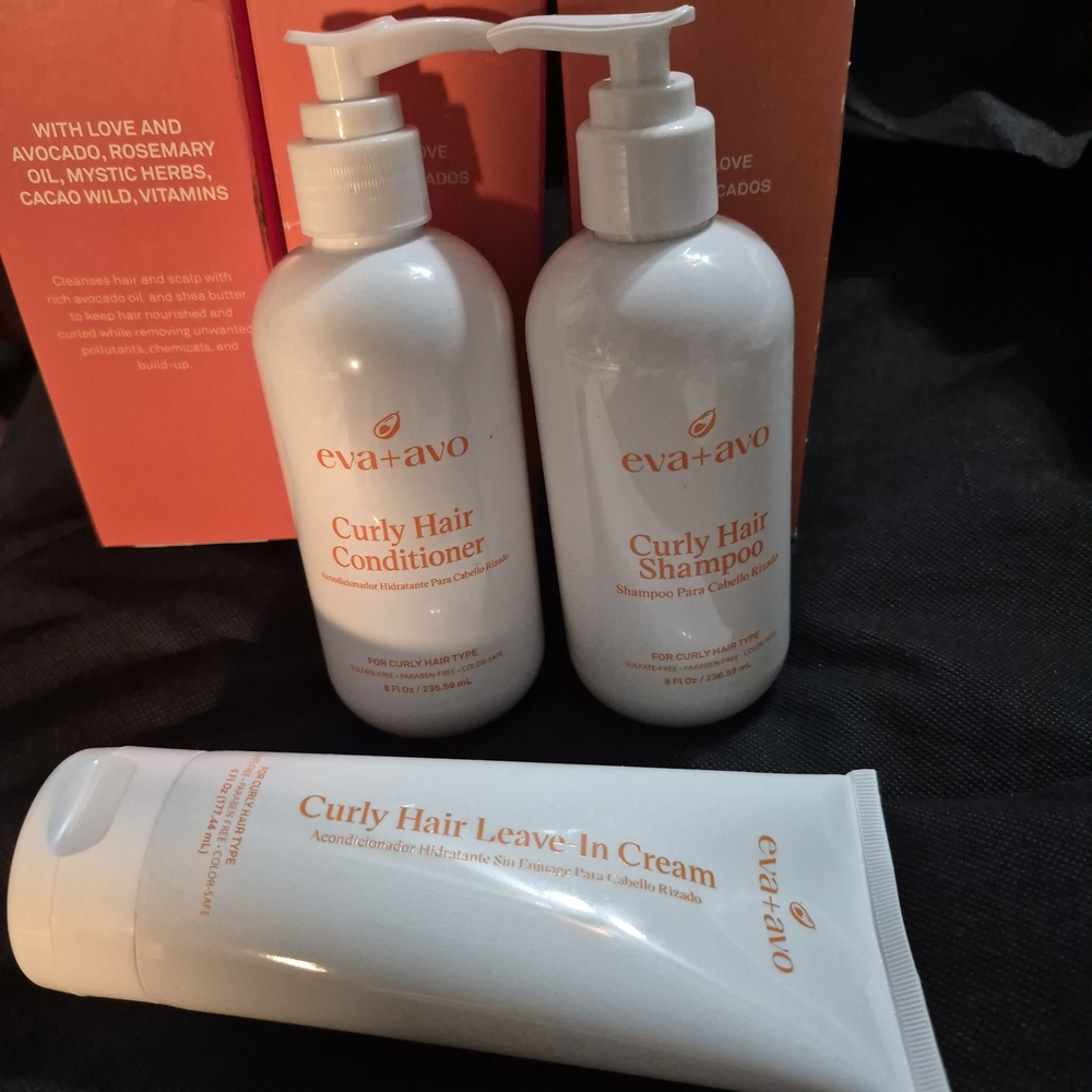 Eva + Avo Curly Hair Care Set